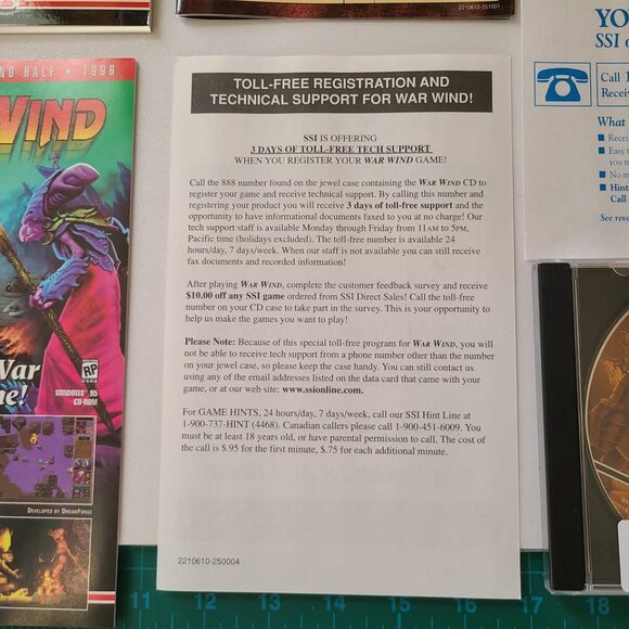 War Wind Big Box PC CD-Rom Game  1996 Mindscape - Picture 8 of 10